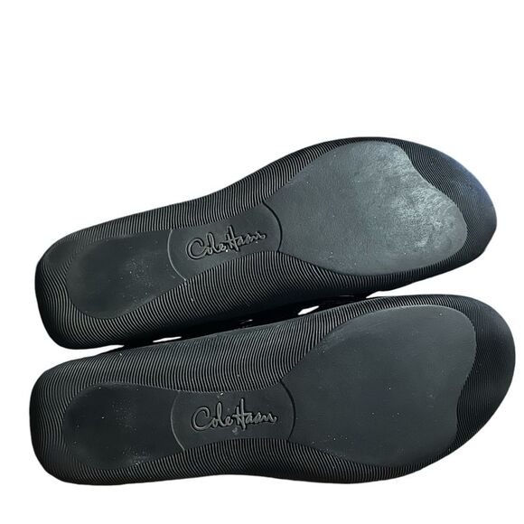 Cole Haan G Series size 8.5 Patent Leather Crisscross V-strap shoe/sneakers - Picture 9 of 11